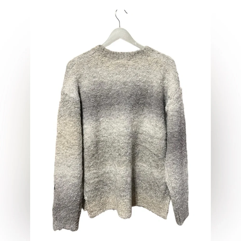 Hem & Thread Gray Ombre Sweater – XL